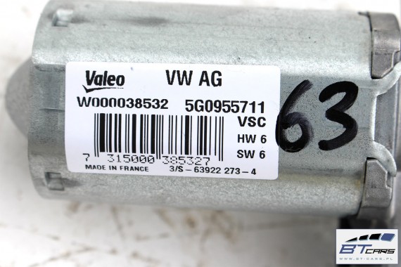 VW GOLF 7 MECHANIZM TYŁ WYCIERACZEK SILNICZEK 5G0955711 5G0955711A 5G0955711C  5G0 955 711 A TYLNY 5G0955711D 5G0955711