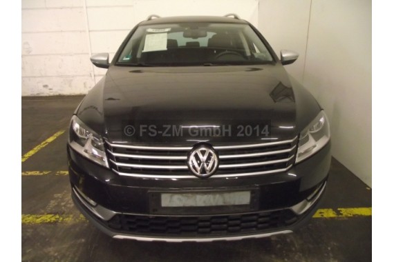 VW PASSAT B7 ALLTRACK PRZÓD maska błotniki zderzak pas przedni lampy wzmocnienie błotnik lampa LC9X - głęboka czerń 3A