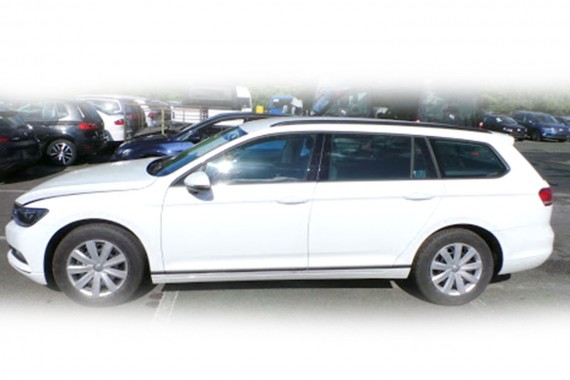 VW PASSAT B8 KOMPLETNY PRZÓD maska błotniki zderzak pas przedni lampy wzmocnienie błotnik lampa LC9A - biały (pure white) 3G