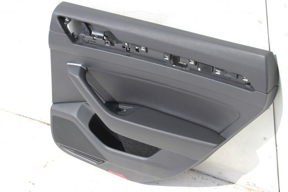 VW ARTEON FOTELE KOMPLET FOTELI siedzenia siedzeń tapicerka boczek boczki drzwi skóra + alcantara kolor czarny 3G8 ELEGANCE