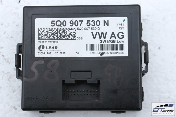 VW AUDI SEAT SKODA MODUŁ GATEWAY 5Q0907530N 5Q0907530D 5Q0907530Q sterownik 5Q0 907 530 N 5Q0907530N 5Q0907530D 5Q0907530Q