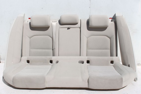VW PASSAT B8 SEDAN FOTELE KOMPLET FOTELI siedzeń siedzenia fotel tapicerka welur kolor stary tropez TS  3G