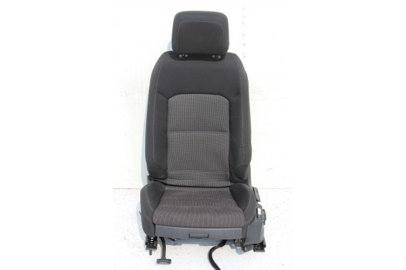 VW PASSAT B8 KOMBI FOTELE KOMPLET FOTELI siedzeń siedzenia fotel tapicerka welur kolor czarny 3G 3G9 3AA959257A 3Q0881105R