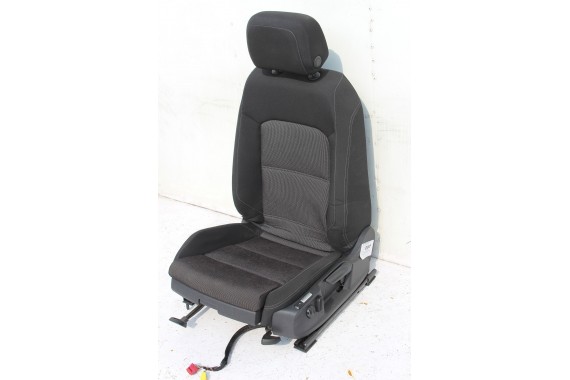 VW PASSAT B8 KOMBI FOTELE KOMPLET FOTELI siedzeń siedzenia fotel tapicerka welur kolor czarny 3G 3G9 3AA959257A 3Q0881105R