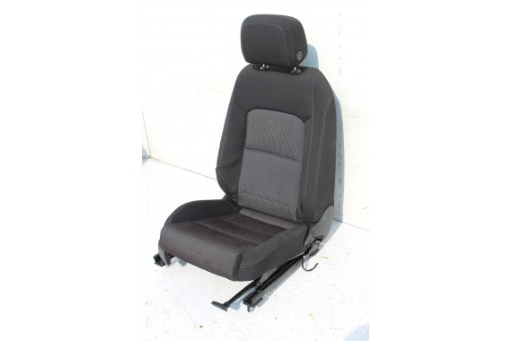 VW PASSAT B8 KOMBI FOTELE KOMPLET FOTELI siedzeń siedzenia fotel tapicerka welur kolor czarny 3G 3G9 3AA959257A 3Q0881105R
