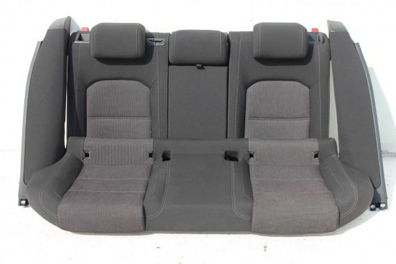 VW PASSAT B8 KOMBI FOTELE KOMPLET FOTELI siedzeń siedzenia fotel tapicerka welur kolor czarny 3G 3G9 3AA959257A 3Q0881105R