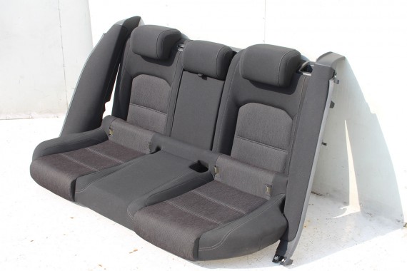 VW PASSAT B8 KOMBI FOTELE KOMPLET FOTELI siedzeń siedzenia fotel tapicerka welur kolor czarny 3G 3G9 3AA959257A 3Q0881105R