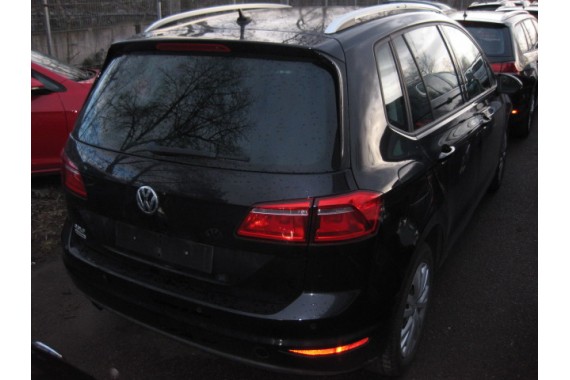 VW SPORTSVAN FOTELE KOMPLET FOTELI siedzenia siedzeń fotel tapicerka welur kolor czarno - szary 510 GOLF 7 VII
