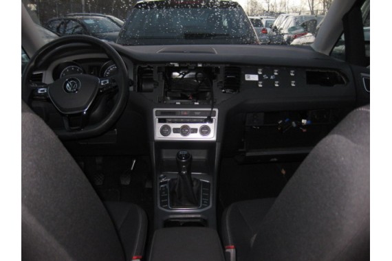 VW SPORTSVAN FOTELE KOMPLET FOTELI siedzenia siedzeń fotel tapicerka welur kolor czarno - szary 510 GOLF 7 VII