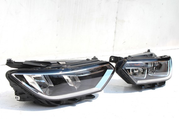 VW PASSAT B8 KOMPLETNY PRZÓD maska błotniki zderzak pas przedni lampy wzmocnienie błotnik lampa Kolor LH5X Kolor niebieski 3G