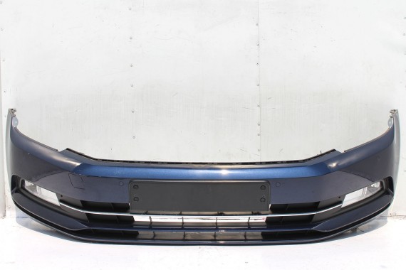 VW PASSAT B8 KOMPLETNY PRZÓD maska błotniki zderzak pas przedni lampy wzmocnienie błotnik lampa Kolor LH5X Kolor niebieski 3G