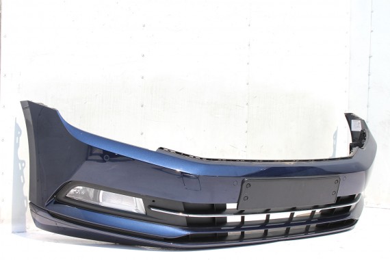 VW PASSAT B8 KOMPLETNY PRZÓD maska błotniki zderzak pas przedni lampy wzmocnienie błotnik lampa Kolor LH5X Kolor niebieski 3G