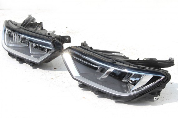 VW PASSAT B8 ALLTRACK PRZÓD maska błotniki zderzak pas przedni lampy wzmocnienie błotnik lampa  Kolor: L0K1 - biały 3G
