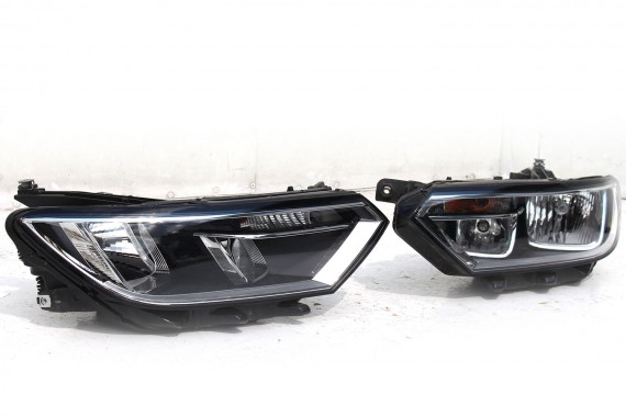 VW PASSAT B8 ALLTRACK PRZÓD maska błotniki zderzak pas przedni lampy wzmocnienie błotnik lampa  Kolor: L0K1 - biały 3G