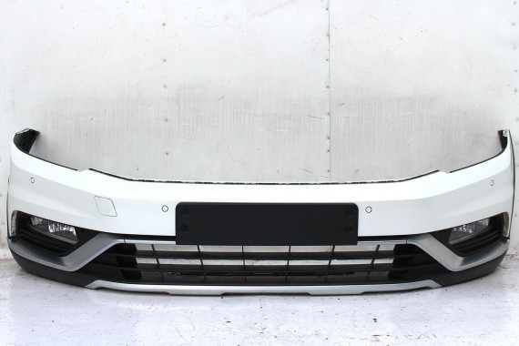 VW PASSAT B8 ALLTRACK PRZÓD maska błotniki zderzak pas przedni lampy wzmocnienie błotnik lampa  Kolor: L0K1 - biały 3G