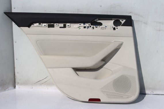 VW PASSAT B8 SEDAN BOCZEK BOCZKI DRZWI tapicerka drzwiowe welur kolor stary tropez TS  3G 3G5
