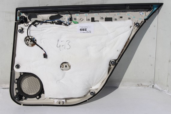 VW PASSAT B8 SEDAN BOCZEK BOCZKI DRZWI tapicerka drzwiowe welur kolor stary tropez TS  3G 3G5