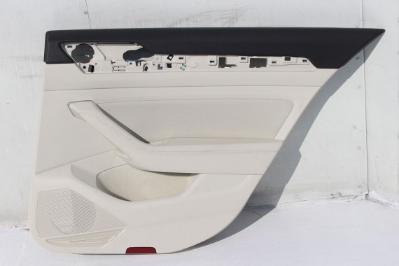 VW PASSAT B8 SEDAN BOCZEK BOCZKI DRZWI tapicerka drzwiowe welur kolor stary tropez TS  3G 3G5