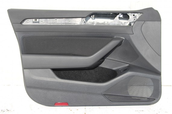 VW PASSAT B8 KOMBI BOCZEK BOCZKI DRZWI tapicerka drzwiowe welur kolor czarny 3G 3G9 Avant