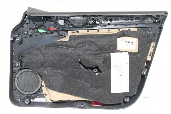 VW GOLF VII KOMBI BOCZEK BOCZKI DRZWI tapicerka drzwiowe 5G welur kolor czarny 5G9 Avant
