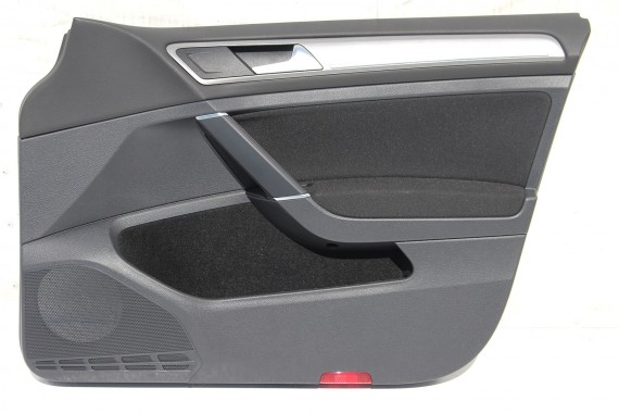 VW GOLF VII KOMBI BOCZEK BOCZKI DRZWI tapicerka drzwiowe 5G welur kolor czarny 5G9 Avant