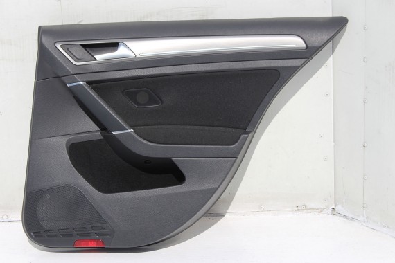 VW GOLF VII KOMBI BOCZEK BOCZKI DRZWI tapicerka drzwiowe 5G welur kolor czarny 5G9 Avant