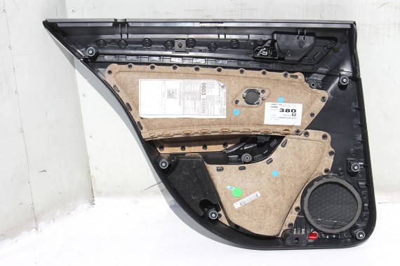 VW GOLF VII KOMBI BOCZEK BOCZKI DRZWI tapicerka drzwiowe 5G welur kolor czarny 5G9 Avant