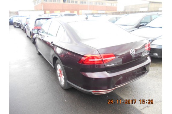 VW PASSAT B8 SEDAN LD3Y TYŁ ZDERZAK tylny + KLAPA BAGAŻNIKA + LAMPY Led Kolor : LD3Y   Crimson red metallic P5 P5P5 3G 3G5