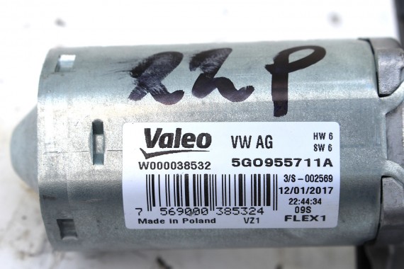 VW PASSAT B8 KOMBI MECHANIZM TYŁ WYCIERACZEK SILNICZEK 5G0955711A 5G0955711C 5G0 955 711 5G0955711A TYLNY 5G0955711D 5G0955711