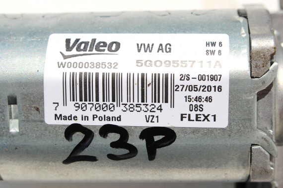 VW PASSAT B8 KOMBI MECHANIZM TYŁ WYCIERACZEK SILNICZEK 5G0955711A 5G0955711C  5G0 955 711 5G0955711A TYLNY 5G0955711D 5G0955711