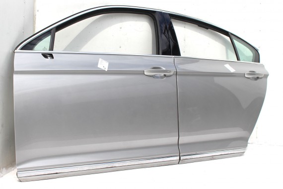 VW PASSAT B8 SEDAN LB7W DRZWI LEWE PRZÓD + TYŁ STRONA LEWA przednie + tylne 2 sztuki Kolor: Kolor LB7W - srebrny 3G 3G5 K5K5