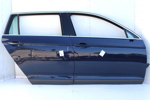 VW PASSAT B8 ALLTRACK KOMBI LH5X DRZWI PRAWE PRZÓD + TYŁ STRONA PRAWA przednie tylne 2 sztuki niebieski night blue 3G 3G9 Z2Z2