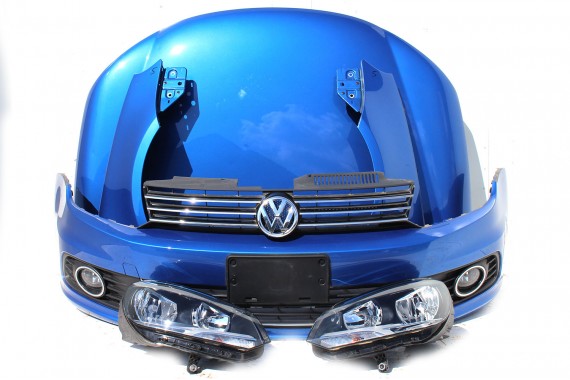 VW EOS LIFT PRZÓD maska błotniki zderzak pas przedni lampy wzmocnienie błotnik lampa PAS Kolor: 4C4C LR5Z - niebieski 1Q FL