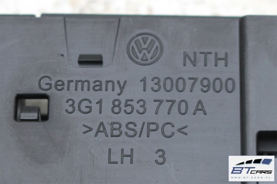 VW PASSAT B8 PRZYCISKI PANEL PRZYCISK 3G1853770A 3G1 853 770 3G 3G1853770A 3G1853770A 3G1853770A 3G1853770A 3G1853770 3G1853770