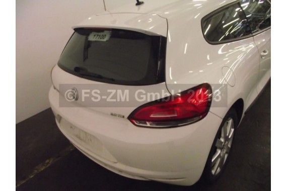 VW SCIROCCO TYŁ LB9A ZDERZAK tylny + KLAPA BAGAŻNIKA + LAMPY lampa 1K8 Kolor: LB9A - biel candy 1K8827025 1K8945095 1K8945096