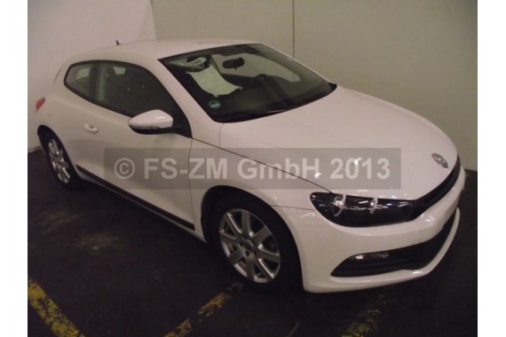 VW SCIROCCO TYŁ LB9A ZDERZAK tylny + KLAPA BAGAŻNIKA + LAMPY lampa 1K8 Kolor: LB9A - biel candy 1K8827025 1K8945095 1K8945096