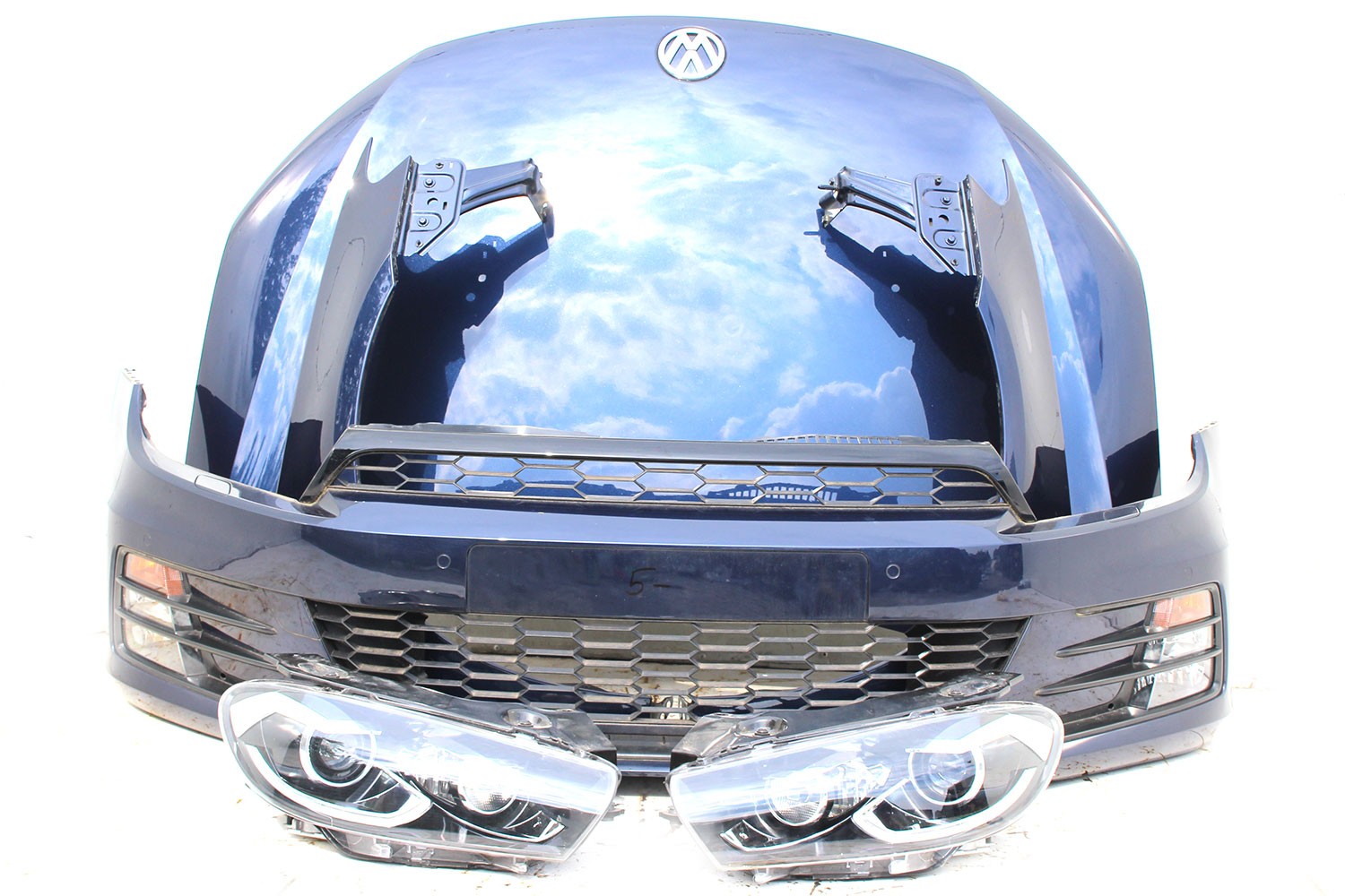 VW SCIROCCO LIFT PRZÓD LED maska błotniki zderzak pas