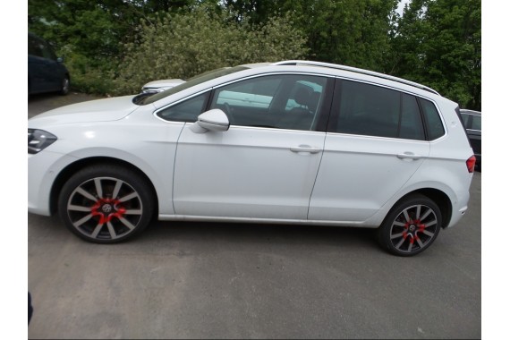 VW SPORTSVAN LC9A DRZWI PRAWE PRZÓD + TYŁ STRONA PRAWA przednie + tylne 2 sztuki Kolor: biały pure white 510