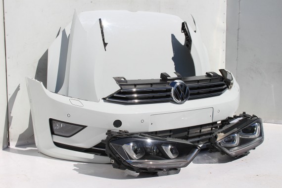 VW SPORTSVAN PRZÓD maska błotniki lampa zderzak pas Xenon Led Kolor: LC9A biały pure white przedni wzmocnienie błotnik GOLF 510