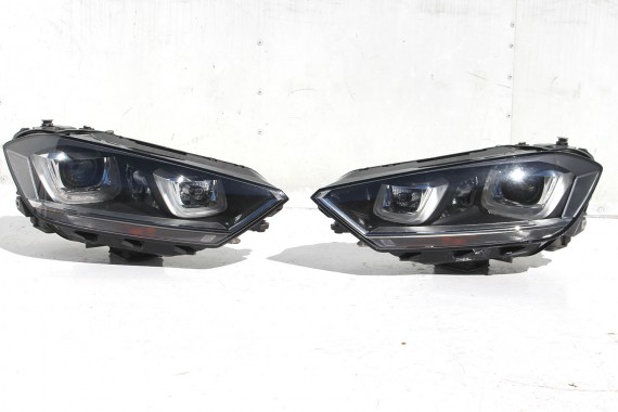 VW SPORTSVAN PRZÓD maska błotniki lampa zderzak pas Xenon Led Kolor: LC9A biały pure white przedni wzmocnienie błotnik GOLF 510