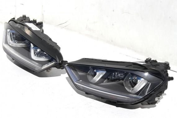 VW SPORTSVAN PRZÓD maska błotniki lampa zderzak pas Xenon Led Kolor: LC9A biały pure white przedni wzmocnienie błotnik GOLF 510