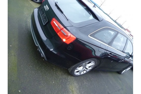 AUDI A6 S6 KOMBI TYŁ ZDERZAK tylny + KLAPA BAGAŻNIKA + LAMPY lampa Led ledy S-LINE 4G 4G9 4G0 Kolor LY9B czarny brylantowy AVANT