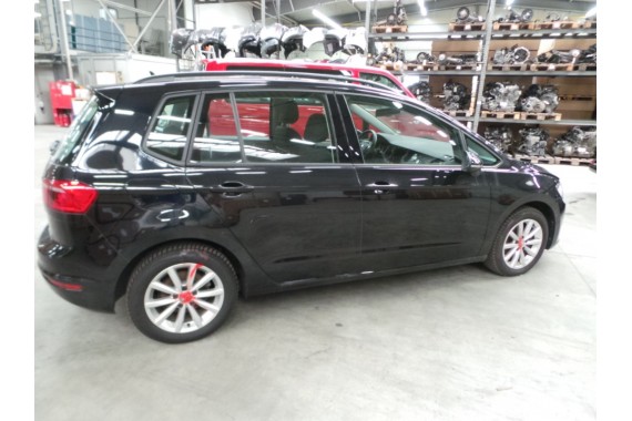 VW SPORTSVAN LC9X DRZWI LEWE PRZÓD + TYŁ STRONA LEWA  przednie + tylne 2 sztuki Kolor: LC9X - czerń perłowa 510 2014-