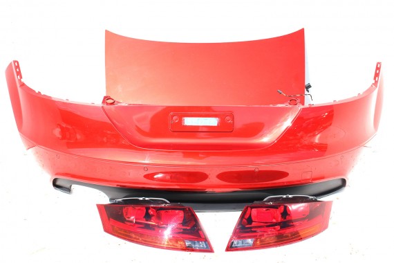 AUDI TT CABRIO LIFT TYŁ ZDERZAK tylny + KLAPA BAGAŻNIKA + LAMPY lampa 8J 8J7 Kolor LY3M 8J7827023 8J0807511 8J0807521 8J7827023