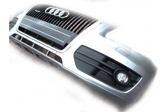AUDI Q5 8R KOMPLETNY PRZÓD maska błotniki zderzak pas przedni lampy wzmocnienie błotnik lampa xenon Led LY7G Q4 qurzgrau metalli