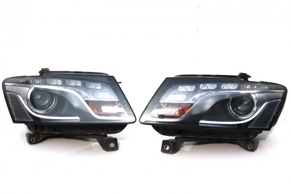 AUDI Q5 8R KOMPLETNY PRZÓD maska błotniki zderzak pas przedni lampy wzmocnienie błotnik lampa xenon Led LY7G Q4 qurzgrau metalli