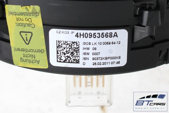 VW AUDI A6 A7 A8 FL TAŚMA AIR BAG 4H0953568A 4H0953568B 4H0953568G 4H0953568H 4H0 953 568 4G 4H 4H0953568A 4H0953568B 4H0953568G