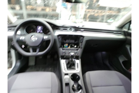 VW PASSAT B8 KOMBI FOTELE KOMPLET FOTELI siedzeń siedzenia tapicerka avant welur kolor czarno - szare 3G 3G9