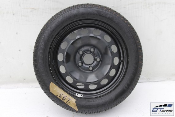 VW GOLF 7 SPORTSVAN FELGI 16 OPONY ZIMA KOŁA felga 5Q0601027AG 6J*16H2 ET48 opona Dunlop SP Winter Sport 4D 205/55/16 94H zimowe