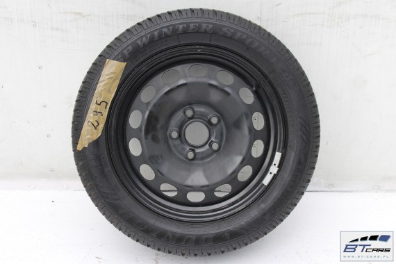 VW GOLF 7 SPORTSVAN FELGI 16 OPONY ZIMA KOŁA felga 5Q0601027AG 6J*16H2 ET48 opona Dunlop SP Winter Sport 4D 205/55/16 94H zimowe
